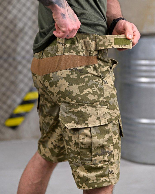 Тактические шорты PLEZENTVIL 7.62 пиксель ПП7474 Одесса - изображение 5