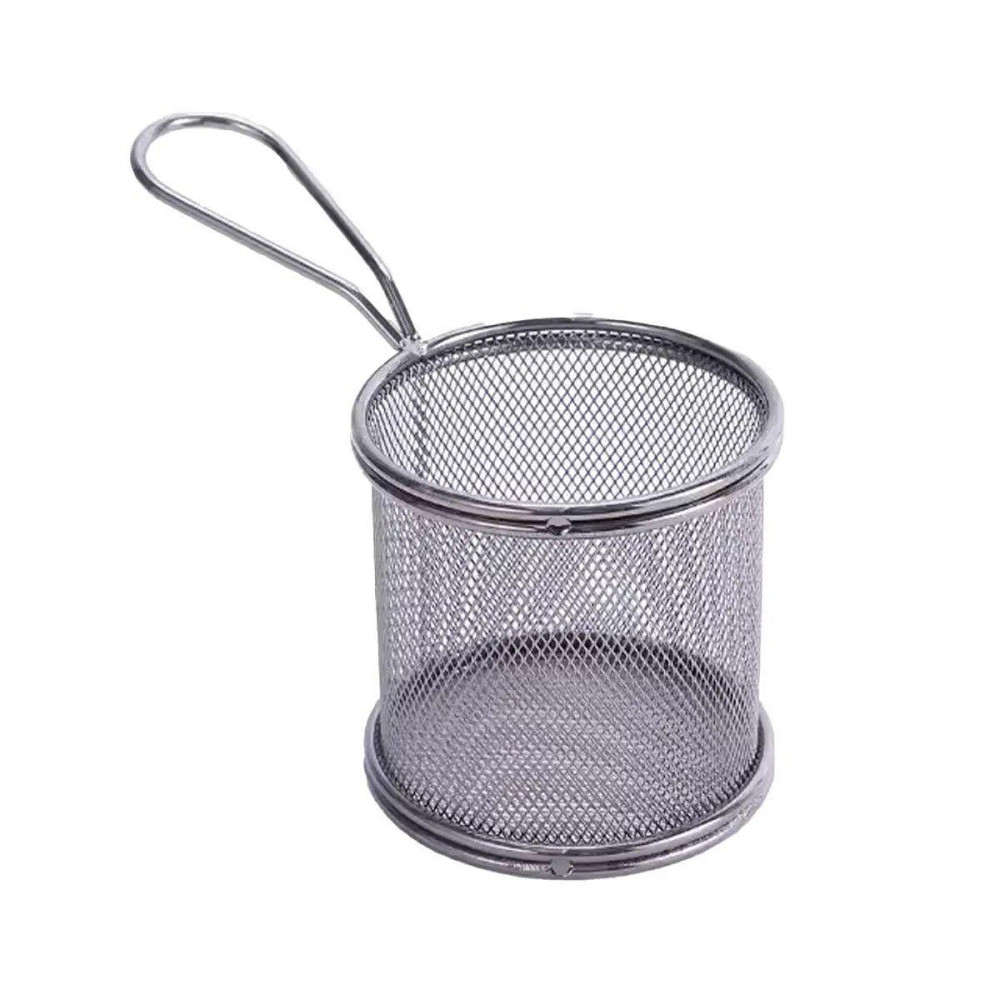 Кошик для картоплі фрі та снеків 9 см, чорний Київ - фото 2