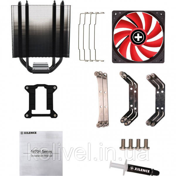 Вентилятор для процесора XILENCE Performance A+ CPU cooler M704 (універсальний) (XC051) Киев - изображение 9