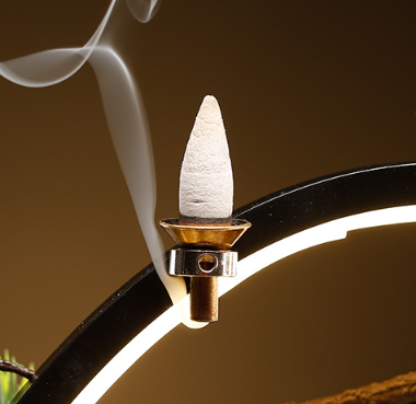 Водопад декоративный  50х31, фонтан, увлажнитель воздуха, светильник 5в1!! ОВАЛ Кременчуг - изображение 7