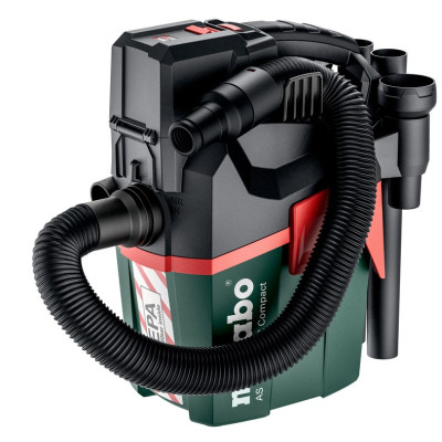 Пилосос будівельний Metabo акумуляторний AS 18 HEPA PC COMPACT, 18V, 6л, 2100л/хв, 3.8кг (без АКБ та ЗП) (602029850) Вінниця - фото 1