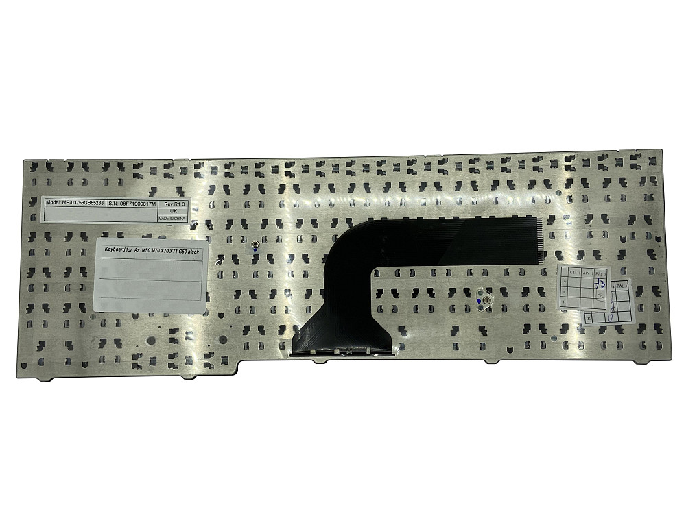 Клавиатура для ноутбука Asus (M50, M70, X70, X71, G50) Black, RU Вінниця - фото 2