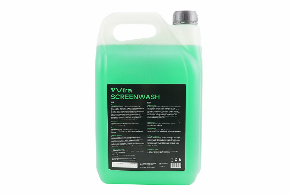 Рідина для очищення скла літня (в бачок омивача), "Мохіто" 4L Київ - фото 2