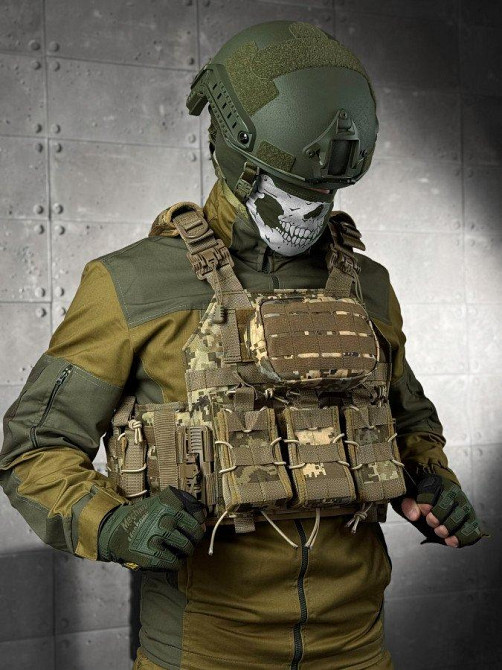 Плитоноска 4 точки скидання REVENGER піксель ВТ5042 Одеса - фото 2