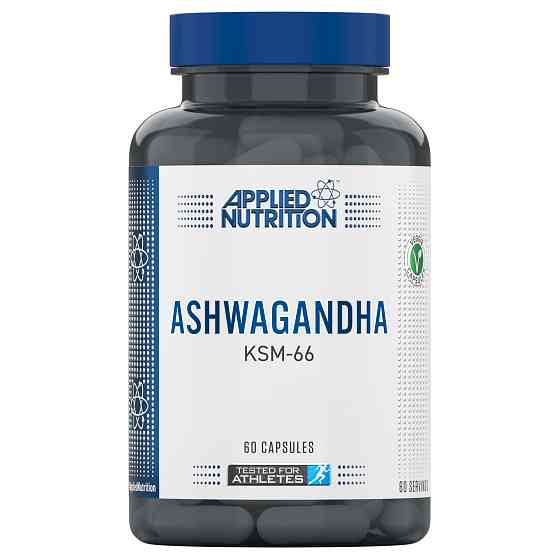 Ашваганда и астрагин Applied Nutrition Ashwagandha KSM 66 + Astragin 60 caps Луцк