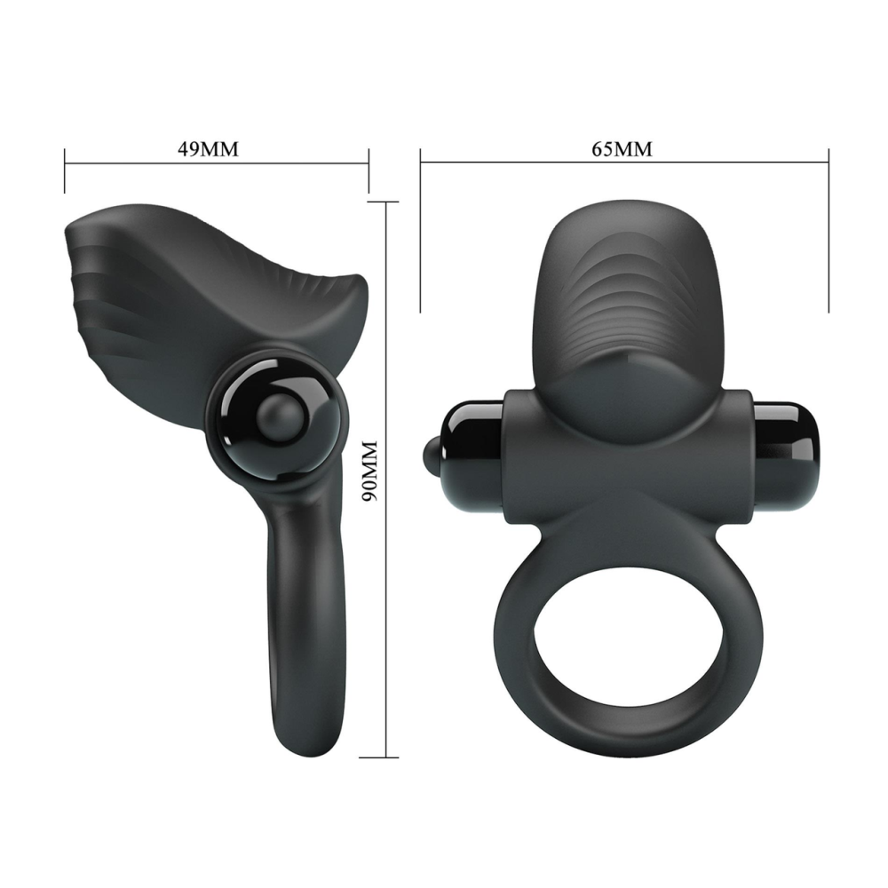 Кільце ерекційне серії Pretty Love - ADRIEN Vibrant penis ring, BI-210315Z Sex Aura Київ - фото 8