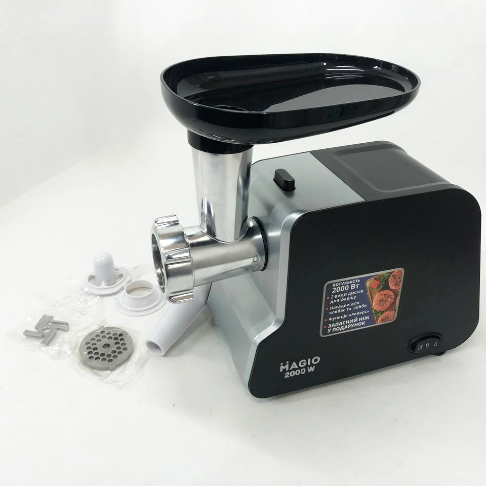 Побутова електром'ясорубка для м'яса з насадками, М'ясорубки для ресторанів 'ясорубка металева FC-78 Івано-Франківськ - фото 7