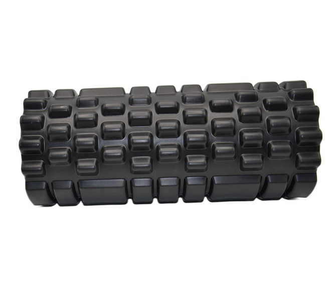 Масажний ролик (роллер) PowerPlay 4025 Massage Roller Чорно-помаранчевий (33x14см.) Каменское - изображение 6