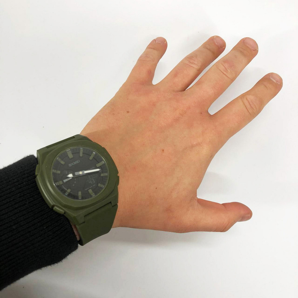 Годинники спортивні спорт SKMEI 2091AGBK, Оригінальний чоловічий годинник, Брендові VI-728 чоловічі годинники Київ - фото 7