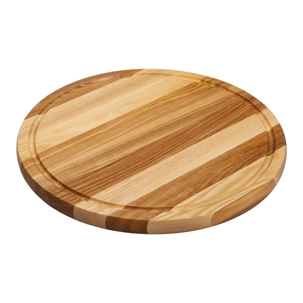 Круглая деревянная доска для подачи нарезки 35 см Киев - изображение 2