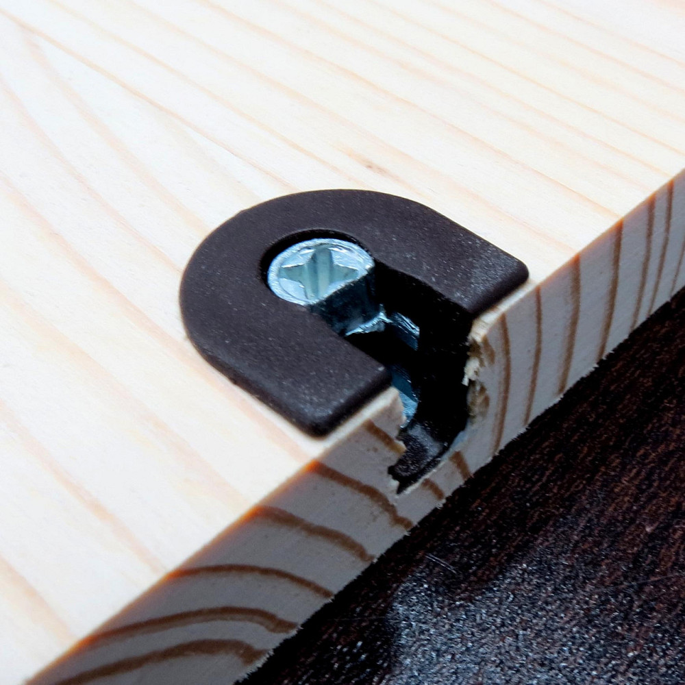 Угловая настенная полка 