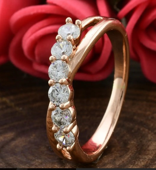 Кольцо Xuping 14094, 21 размер (ширина 3мм), позолота РО Киев - изображение 3