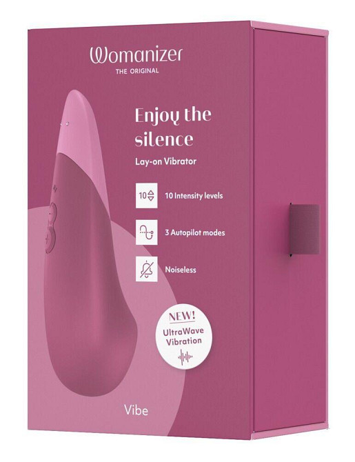 Мінівібратор Womanizer Vibe Dusky Pink, 3 авторежими + 10 рівнів інтенсивності Sex Aura Київ - фото 9