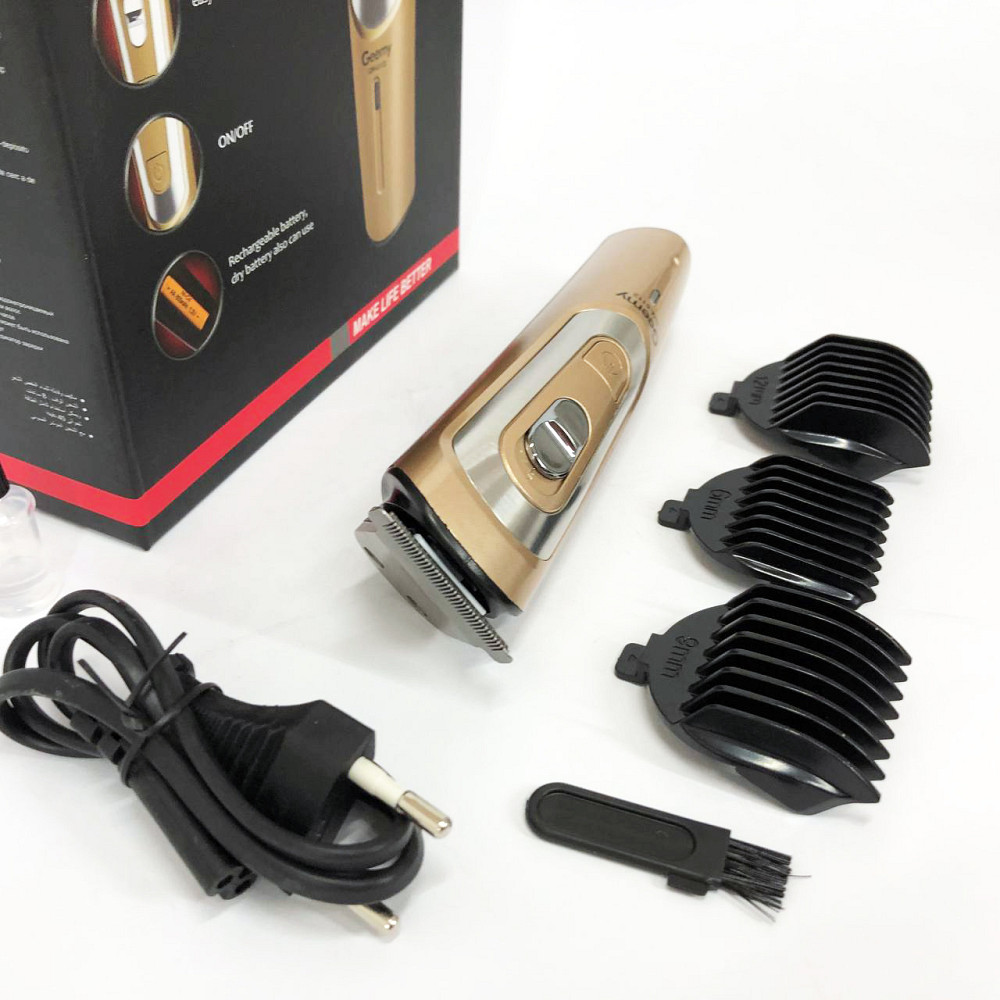 Профи машинка для стрижки волос GEMEI GM-6112, Машинка для стрижки волос домашняя YV-18 Львов - изображение 6