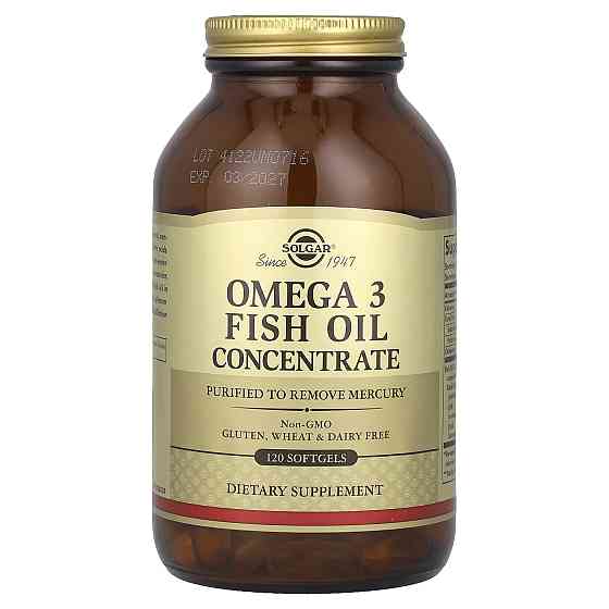 Риб'ячий жир концентрат (Omega-3 fish oil) 2000 мг 120 капсул Київ