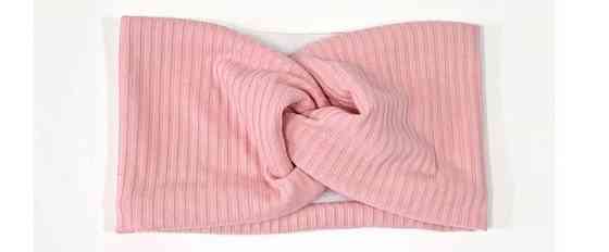 Пов'язка жіноча на флісі трикотаж рожева Київ