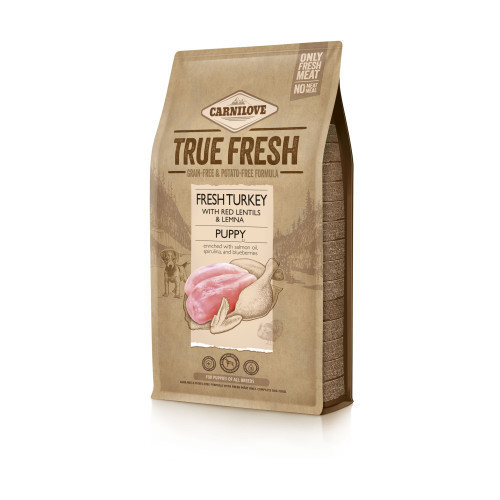 Корм сухой для щенков Carnilove True Fresh Turkey Puy с индейкой, 1,4 кг Киев - изображение 1