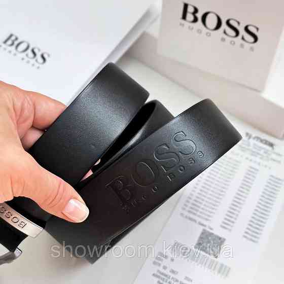 Мужской брендовый ремень из натуральной кожи (220) Киев