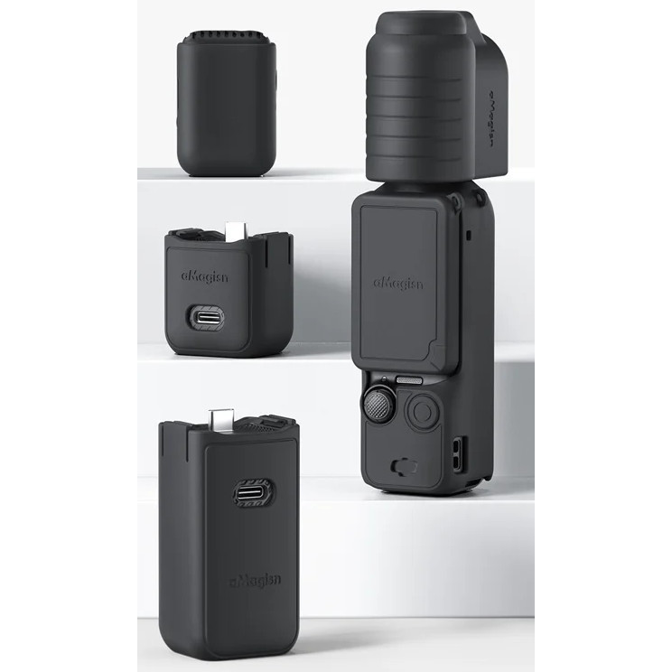 Чохол Pocket 3 Creator Combo силіконовий із захистом екрану та камери aMagisn BD01-B1 Київ - фото 5