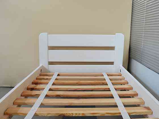 Дерев'яне ліжко   Престиж 80х190, Вільха, Білий Харків