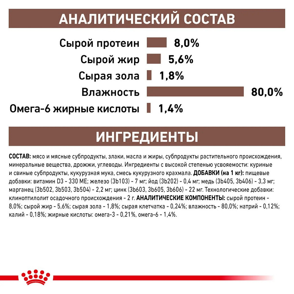 Royal Canin Gastrointestinal (Роял Канін Гастро Інтестинал) вологий корм для кішок для травлення 85 г х 12 шт. Запоріжжя - фото 3