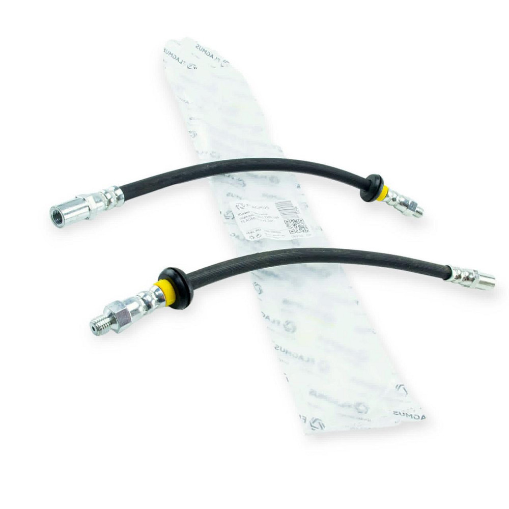 Шланг 2108, 2109, 21099, 2113, 2114, 2115 передний (к-кт 2 шт) тормозной Мукачево - изображение 1