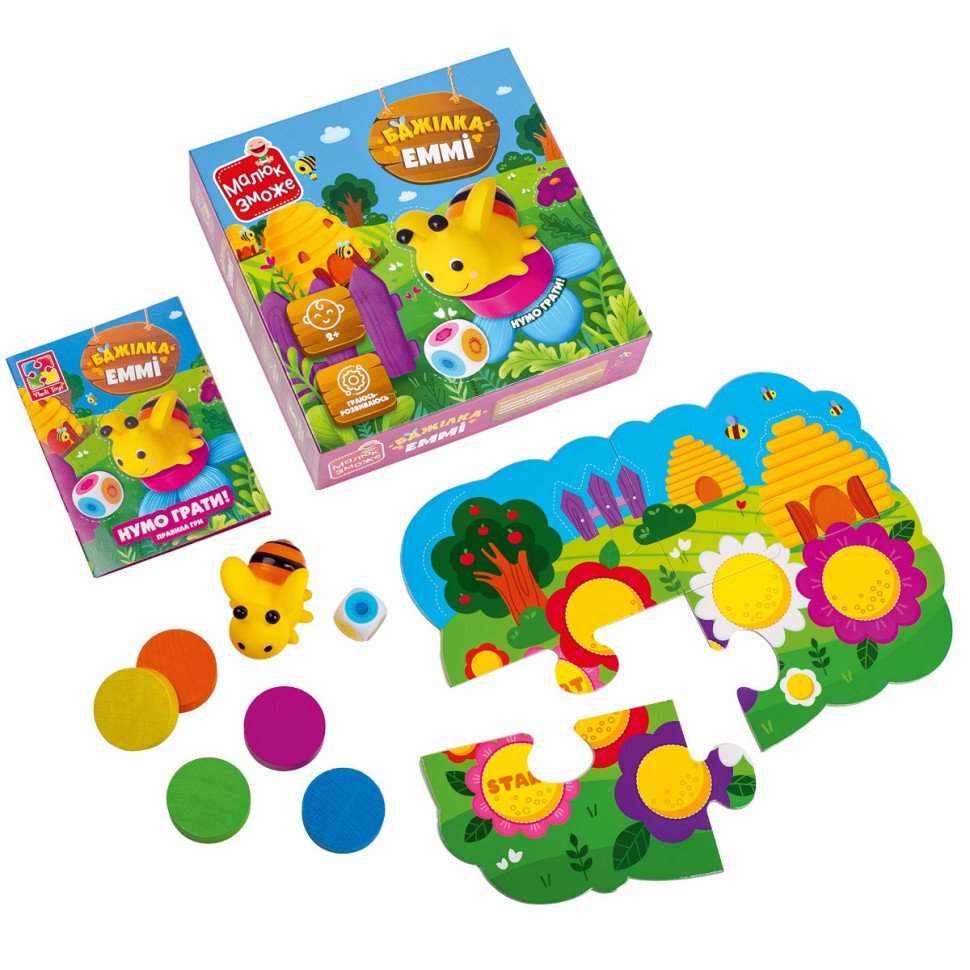 Настільна гра "Бджілка Еммі" VT2100-21 українською мовою Вінниця - фото 2