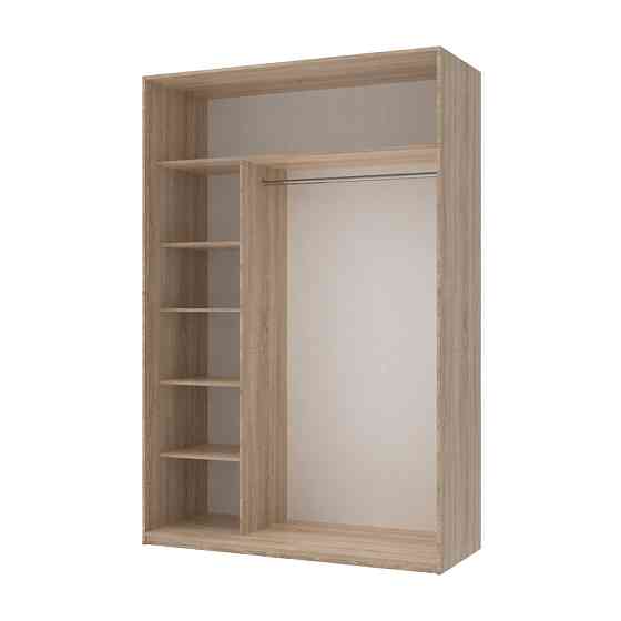 Шкаф-купе двухдверный Doros Сити Лайт 150х60х225 см Дуб сонома (DRS-011093) Львов