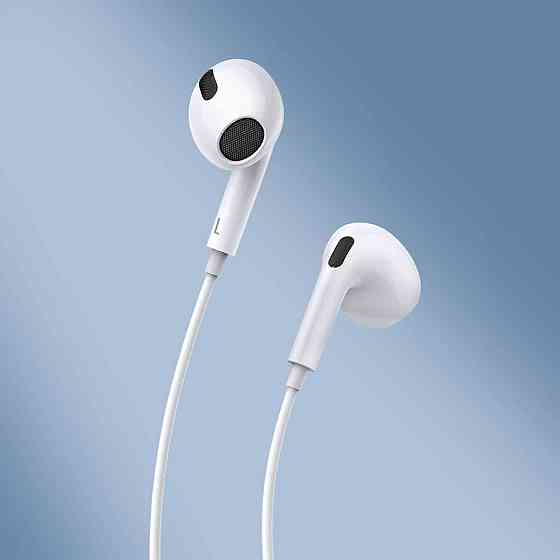 Навушники Baseus Encok Type-C lateral in-ear Wired Earphone C17 White Киев