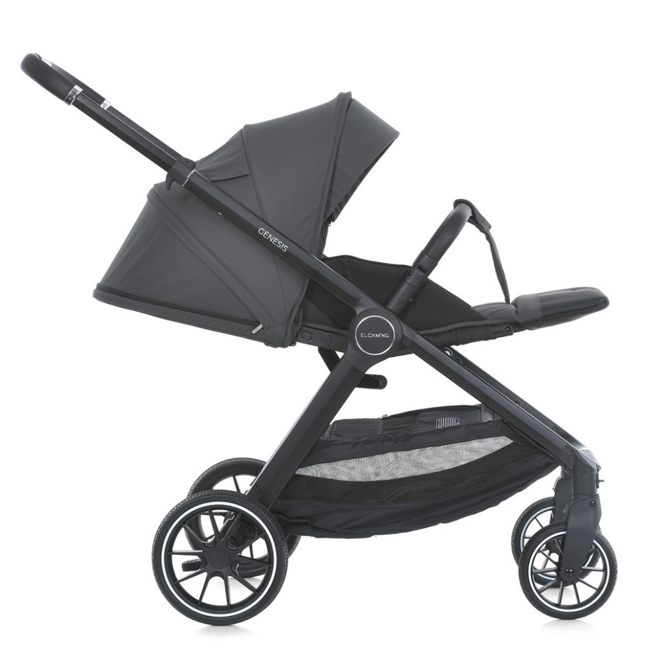 Коляска дитяча універсальна 2 в 1 GENESIS ME 1126 Asphalt Gray Вінниця - фото 9