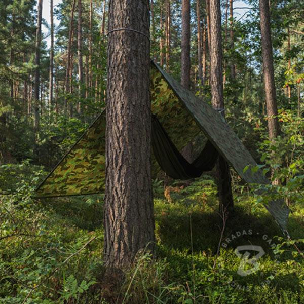 Тент камуфляж 1,5х3м, 90 г/м² Bradas, Польша Киев - изображение 4