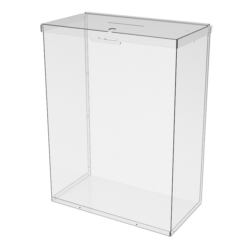 Ящик EKOSTAR с замком для пожертвований и сбора денег 370x200x500. Объем 37 литров Киев - изображение 2