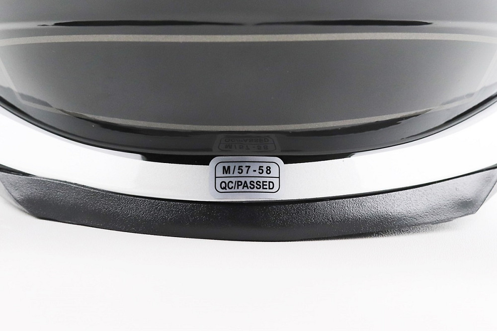 Шолом інтеграл, закритий BLD-M62 М (57-58см), ЧОРНИЙ/БІЛО-СІРИЙ Київ - фото 7