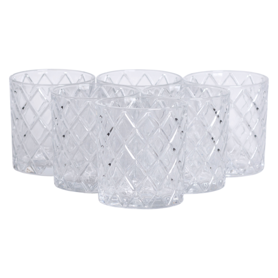 Yiwu Набір склянок 6 штук по 320 мл віскі HP-19-10 Киев