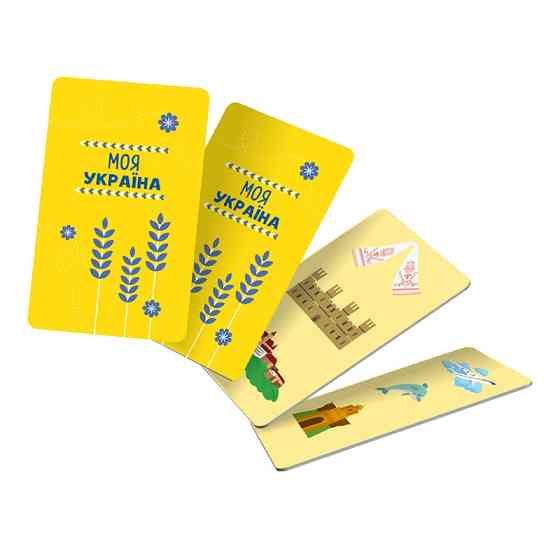 Настільна гра "Моя Україна" 160019 планшетки для збирання гербів Вінниця