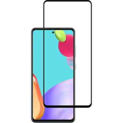 Стекло защитное ACCLAB Full Glue Samsung A52 Black (1283126510540) Винница