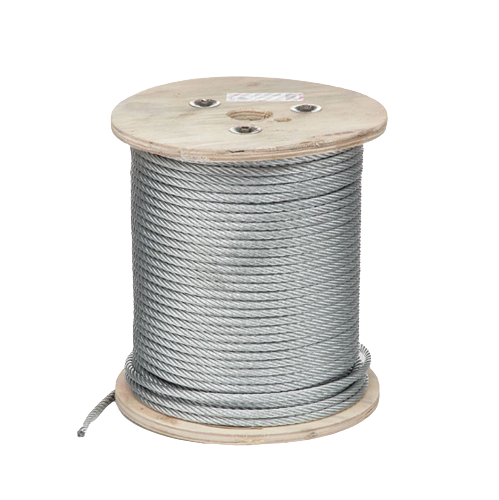 Трос d 8 мм DIN 3060 (6х19 + FC) оцинкована сталь 100 м APRO Житомир - фото 3