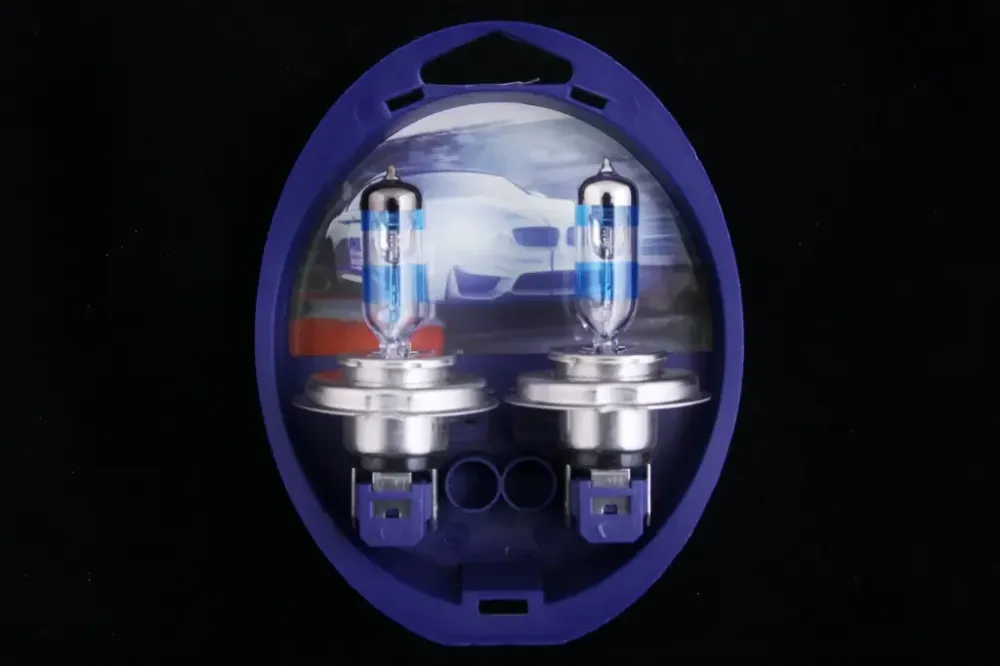 Лампа галогенная 12В  H4/P43t Philips 60/55 +150% Racing Vision (2 шт.) Винница - изображение 1