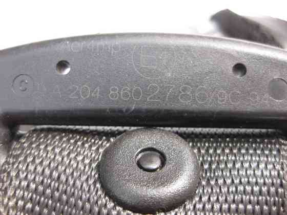 Mercedes-Benz  A2048602786 9C94 Ремінь безпеки задній лівий чорний C-Class W204 Одеса