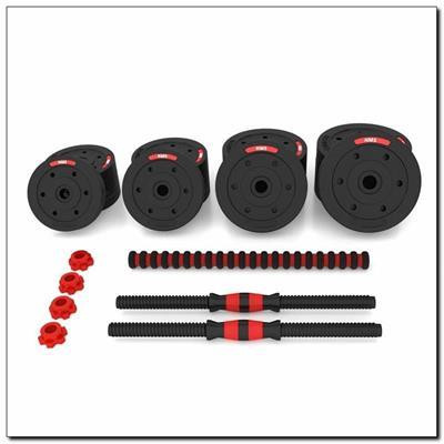 Набор штанга + гантели HMS SGР30 - 30 кг, черно-красный Киев - изображение 7