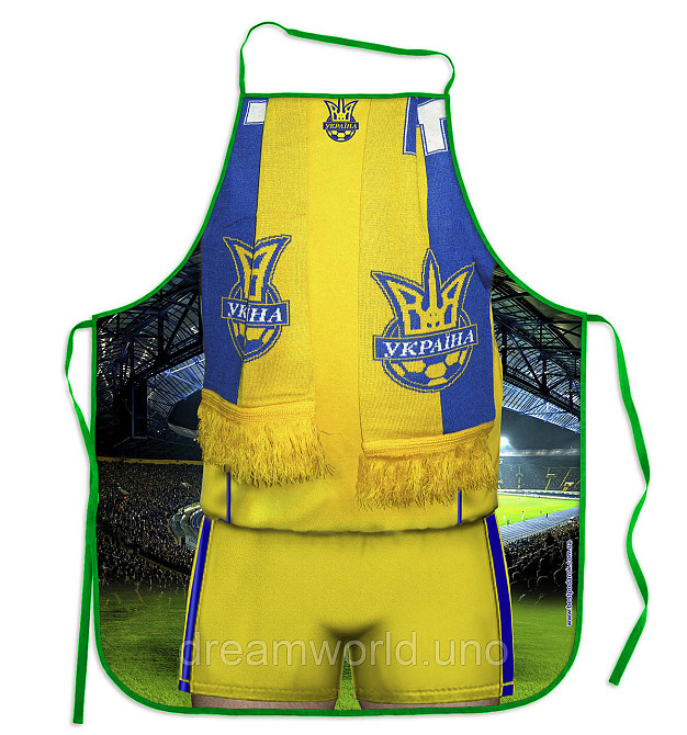 Прикольные фартуки Фанат Украины Харьков - изображение 1