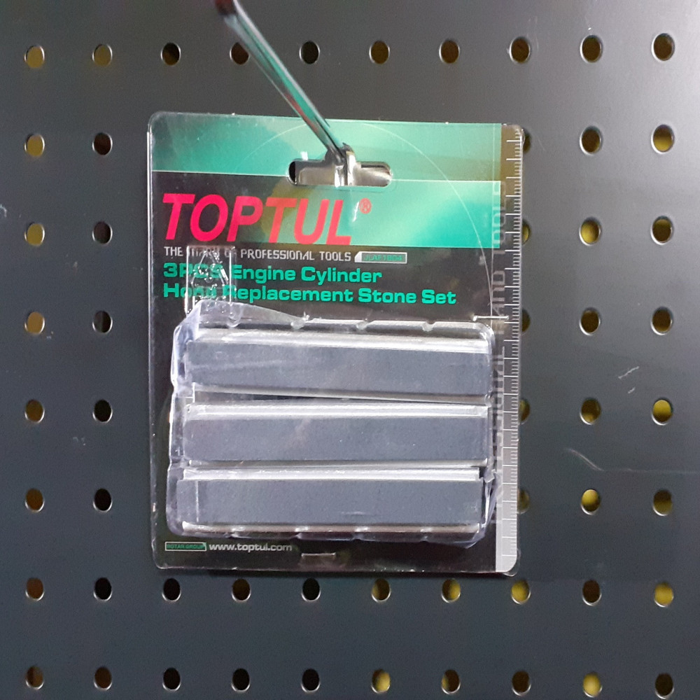 Комплект камней к хону TOPTUL L= 100 мм (3 ед.) JLAF1804 Чернигов - изображение 1