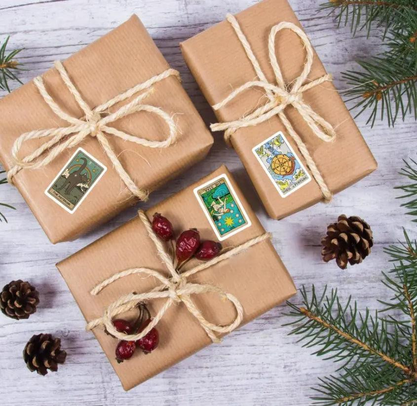 Наклейка карты Таро, водонепроницаемые наклейки для бутылки с водой, компьютера, ноутбука, набор 500 Киев - изображение 6