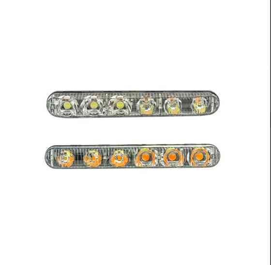 Фари денного світла CYCLONE DRL-616 (2) з повторювачем поворота Винница