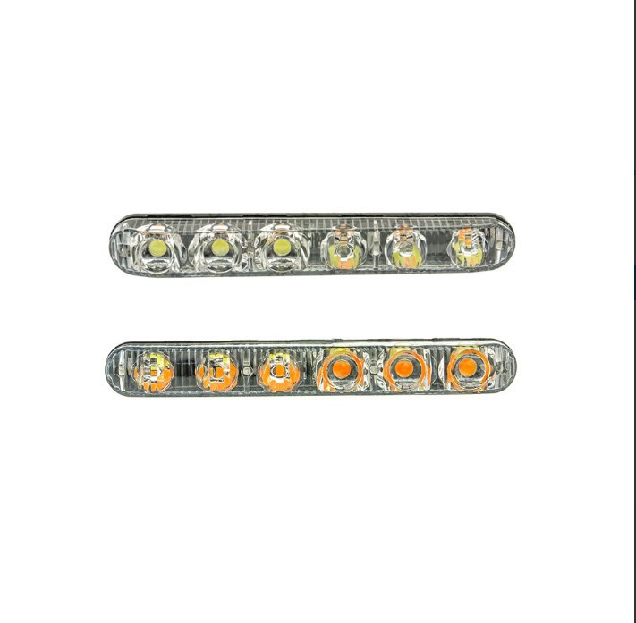 Фари денного світла CYCLONE DRL-616 (2) з повторювачем поворота Вінниця - фото 1