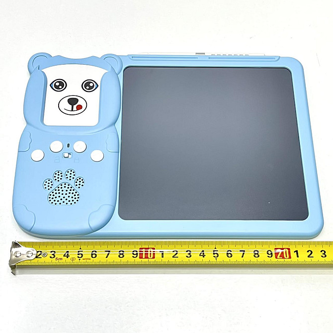 Картридер Всезнайко WToys кольорова LCD - дошка стілус 122 картки 18 тем казки пісні цікаві факти Блакитний (94930) Чернігів - фото 3