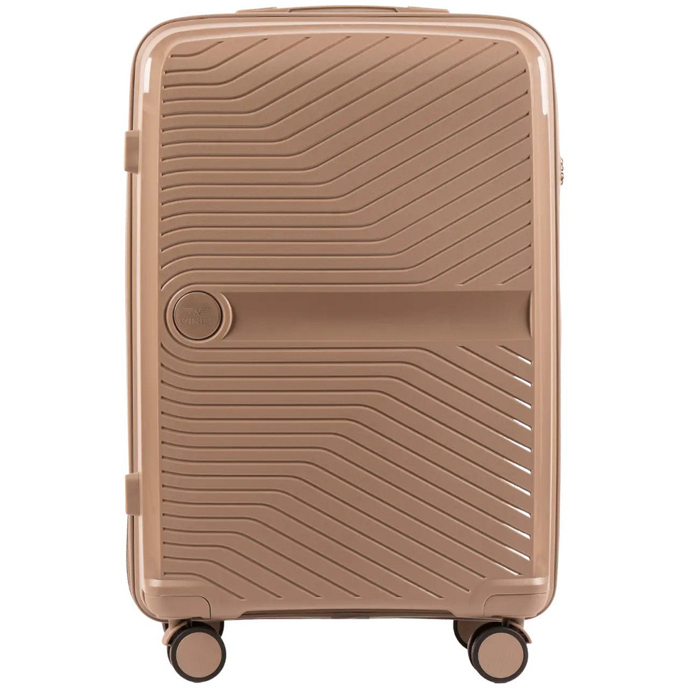 Чемодан полипропиленовый WINGS 181-04 средний 68 см шампань Киев - изображение 2