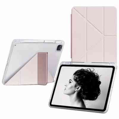 Чохол до планшета Armorstandart Ultra Slim Origami Transparent Apple iPad Pro 11&quot; M4 2024 Pink (711691) Вінниця
