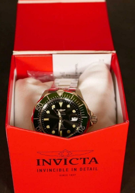 Invicta 3047 Green Grand Diver Automatic 47mm
з механізмом Seiko. Харків - фото 7
