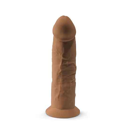 Фалоімітатор SilexD Henry Caramel (MODEL 2 size 7.5in), двошаровий, силікон + Silexpan, діаметр 4,8 см Sex Aura Київ